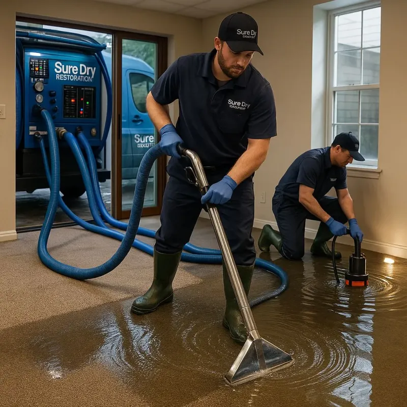 Water Extraction and Removal process in Penn Yan, NY